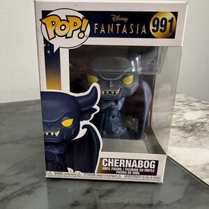Disney Fantasia Chernabog Pop! Vinyl Figure with Yellow Eyes